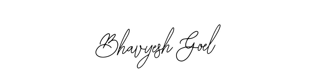 You can use this online signature creator to create a handwritten signature for the name Bhavyesh Goel. This is the best online autograph maker. Bhavyesh Goel signature style 12 images and pictures png