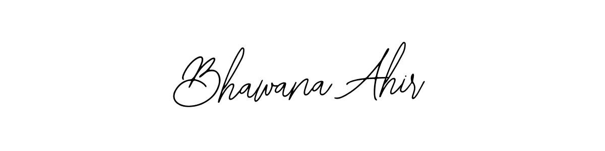 Similarly Bearetta-2O07w is the best handwritten signature design. Signature creator online .You can use it as an online autograph creator for name Bhawana Ahir. Bhawana Ahir signature style 12 images and pictures png