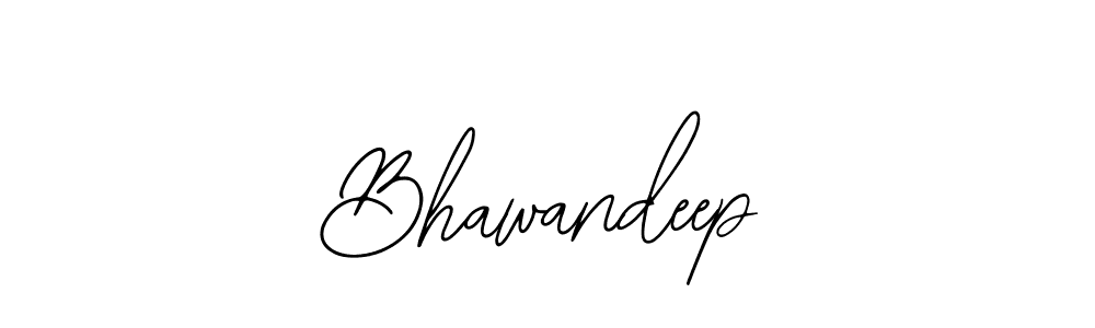 How to make Bhawandeep name signature. Use Bearetta-2O07w style for creating short signs online. This is the latest handwritten sign. Bhawandeep signature style 12 images and pictures png
