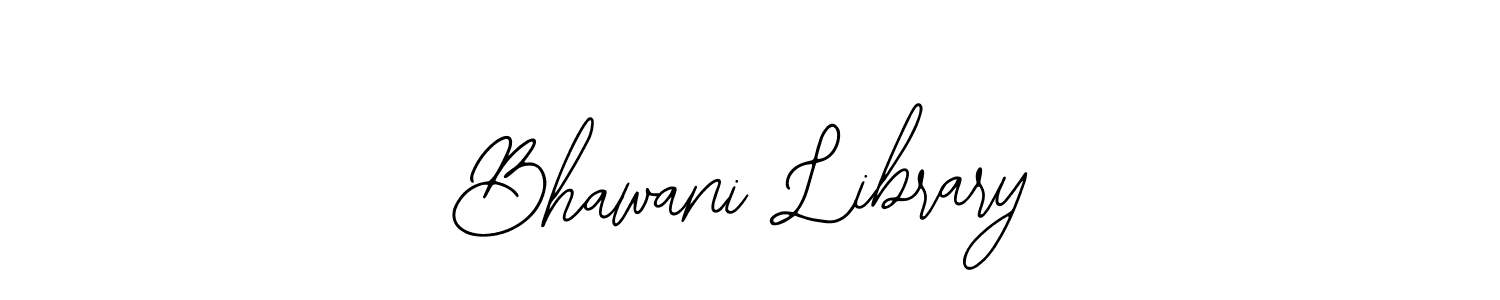 Make a beautiful signature design for name Bhawani Library. Use this online signature maker to create a handwritten signature for free. Bhawani Library signature style 12 images and pictures png