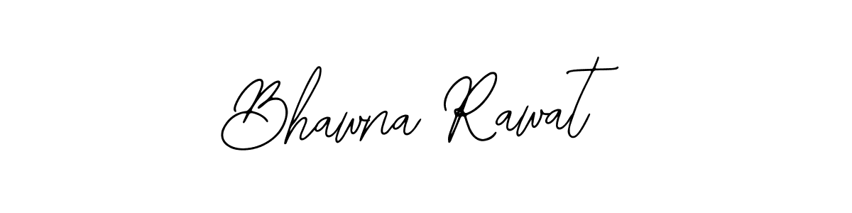 How to make Bhawna Rawat name signature. Use Bearetta-2O07w style for creating short signs online. This is the latest handwritten sign. Bhawna Rawat signature style 12 images and pictures png