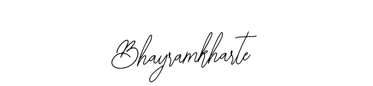 Make a beautiful signature design for name Bhayramkharte. Use this online signature maker to create a handwritten signature for free. Bhayramkharte signature style 12 images and pictures png