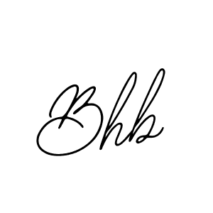 You should practise on your own different ways (Bearetta-2O07w) to write your name (Bhb) in signature. don't let someone else do it for you. Bhb signature style 12 images and pictures png