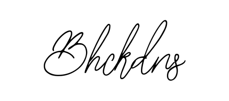How to Draw Bhckdns signature style? Bearetta-2O07w is a latest design signature styles for name Bhckdns. Bhckdns signature style 12 images and pictures png