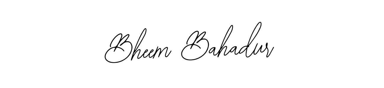 How to make Bheem Bahadur signature? Bearetta-2O07w is a professional autograph style. Create handwritten signature for Bheem Bahadur name. Bheem Bahadur signature style 12 images and pictures png