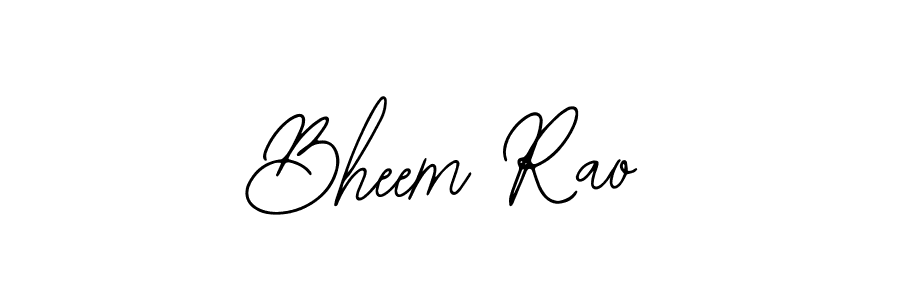 You should practise on your own different ways (Bearetta-2O07w) to write your name (Bheem Rao) in signature. don't let someone else do it for you. Bheem Rao signature style 12 images and pictures png