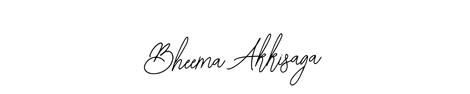 Make a beautiful signature design for name Bheema Akkisaga. Use this online signature maker to create a handwritten signature for free. Bheema Akkisaga signature style 12 images and pictures png