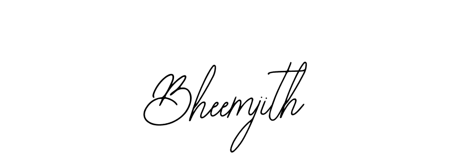 Bheemjith stylish signature style. Best Handwritten Sign (Bearetta-2O07w) for my name. Handwritten Signature Collection Ideas for my name Bheemjith. Bheemjith signature style 12 images and pictures png