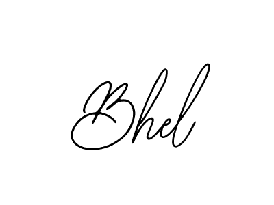 You should practise on your own different ways (Bearetta-2O07w) to write your name (Bhel) in signature. don't let someone else do it for you. Bhel signature style 12 images and pictures png