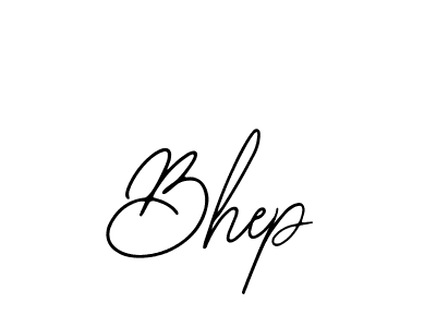 Use a signature maker to create a handwritten signature online. With this signature software, you can design (Bearetta-2O07w) your own signature for name Bhep. Bhep signature style 12 images and pictures png