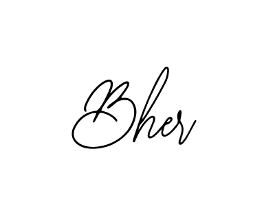 Make a short Bher signature style. Manage your documents anywhere anytime using Bearetta-2O07w. Create and add eSignatures, submit forms, share and send files easily. Bher signature style 12 images and pictures png