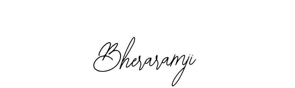 How to Draw Bheraramji signature style? Bearetta-2O07w is a latest design signature styles for name Bheraramji. Bheraramji signature style 12 images and pictures png