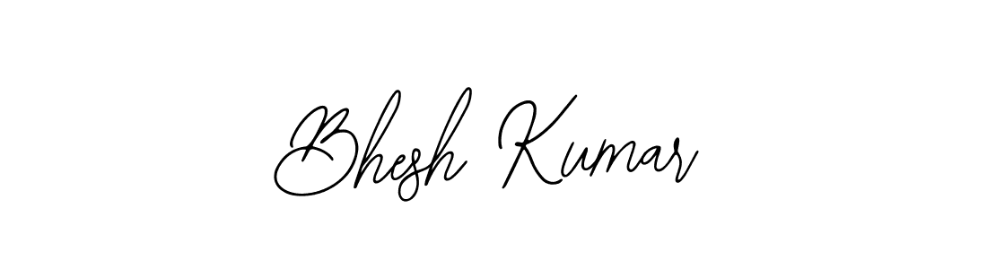 Make a beautiful signature design for name Bhesh Kumar. With this signature (Bearetta-2O07w) style, you can create a handwritten signature for free. Bhesh Kumar signature style 12 images and pictures png