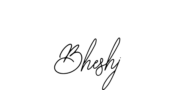 Similarly Bearetta-2O07w is the best handwritten signature design. Signature creator online .You can use it as an online autograph creator for name Bheshj. Bheshj signature style 12 images and pictures png