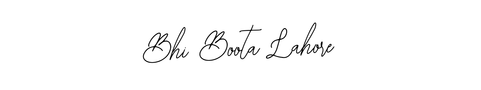 Create a beautiful signature design for name Bhi Boota Lahore. With this signature (Bearetta-2O07w) fonts, you can make a handwritten signature for free. Bhi Boota Lahore signature style 12 images and pictures png