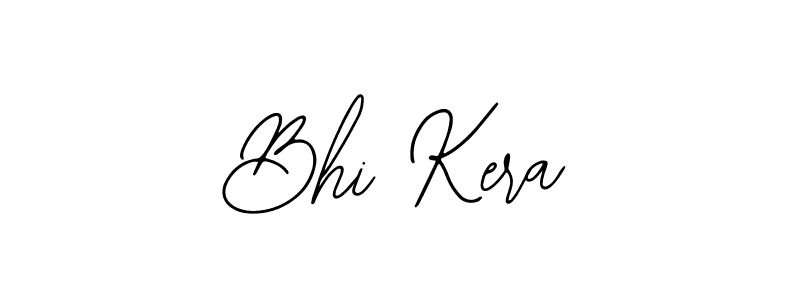 Similarly Bearetta-2O07w is the best handwritten signature design. Signature creator online .You can use it as an online autograph creator for name Bhi Kera. Bhi Kera signature style 12 images and pictures png