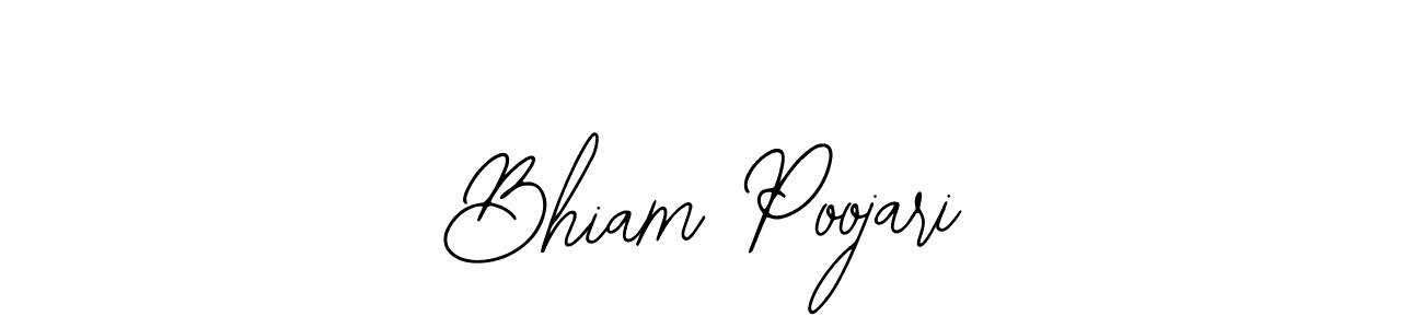 Make a short Bhiam Poojari signature style. Manage your documents anywhere anytime using Bearetta-2O07w. Create and add eSignatures, submit forms, share and send files easily. Bhiam Poojari signature style 12 images and pictures png