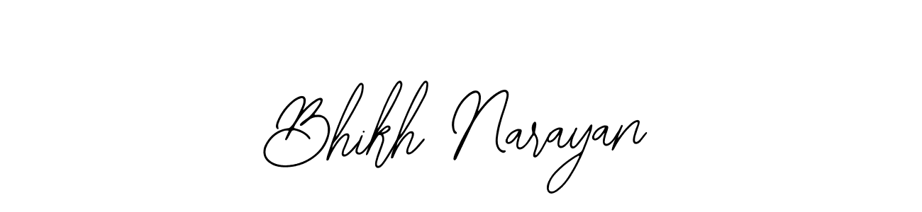 Similarly Bearetta-2O07w is the best handwritten signature design. Signature creator online .You can use it as an online autograph creator for name Bhikh Narayan. Bhikh Narayan signature style 12 images and pictures png