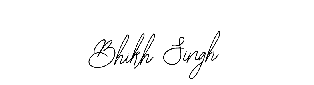 Make a beautiful signature design for name Bhikh Singh. Use this online signature maker to create a handwritten signature for free. Bhikh Singh signature style 12 images and pictures png