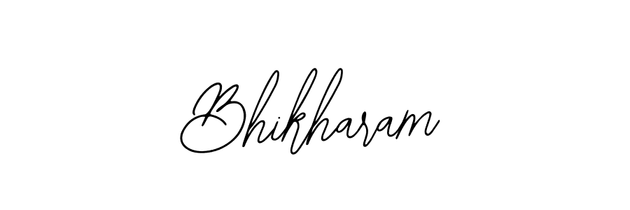 How to Draw Bhikharam signature style? Bearetta-2O07w is a latest design signature styles for name Bhikharam. Bhikharam signature style 12 images and pictures png