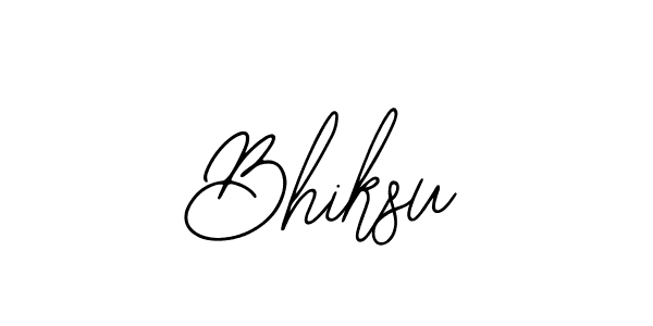 Create a beautiful signature design for name Bhiksu. With this signature (Bearetta-2O07w) fonts, you can make a handwritten signature for free. Bhiksu signature style 12 images and pictures png