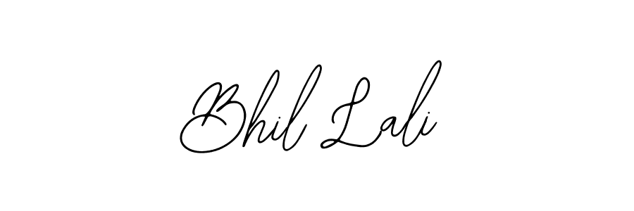 How to make Bhil Lali name signature. Use Bearetta-2O07w style for creating short signs online. This is the latest handwritten sign. Bhil Lali signature style 12 images and pictures png