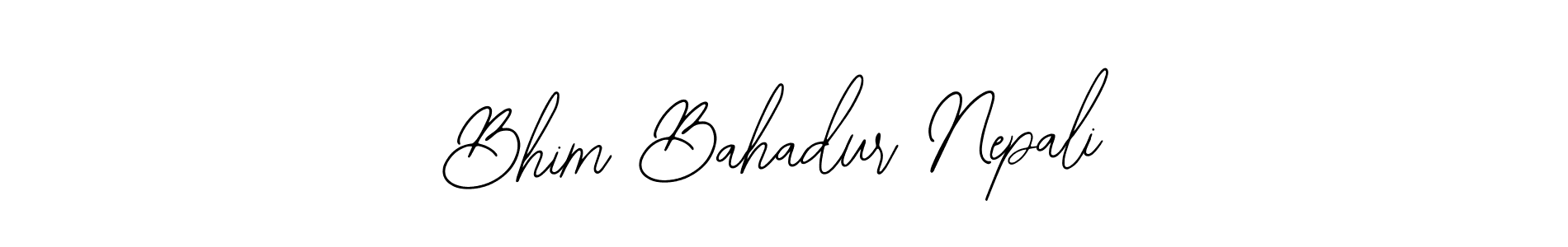 You can use this online signature creator to create a handwritten signature for the name Bhim Bahadur Nepali. This is the best online autograph maker. Bhim Bahadur Nepali signature style 12 images and pictures png