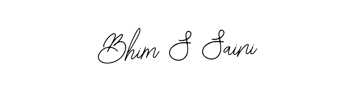 Also we have Bhim S Saini name is the best signature style. Create professional handwritten signature collection using Bearetta-2O07w autograph style. Bhim S Saini signature style 12 images and pictures png