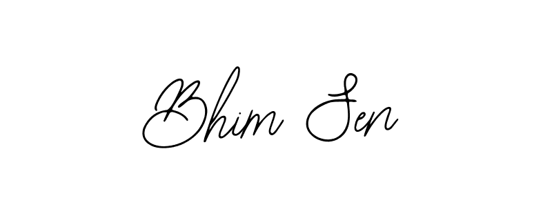 Make a beautiful signature design for name Bhim Sen. With this signature (Bearetta-2O07w) style, you can create a handwritten signature for free. Bhim Sen signature style 12 images and pictures png