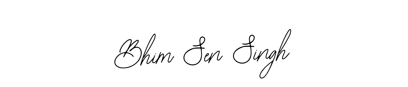 Also we have Bhim Sen Singh name is the best signature style. Create professional handwritten signature collection using Bearetta-2O07w autograph style. Bhim Sen Singh signature style 12 images and pictures png