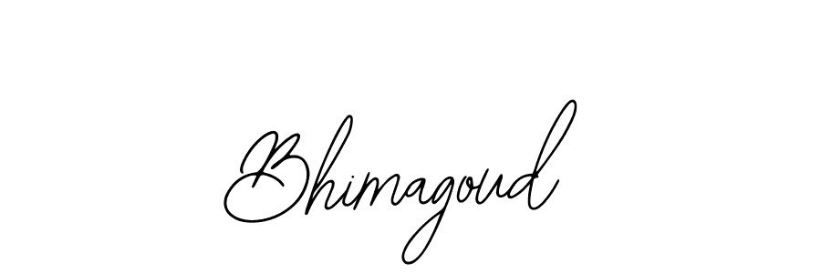 Use a signature maker to create a handwritten signature online. With this signature software, you can design (Bearetta-2O07w) your own signature for name Bhimagoud. Bhimagoud signature style 12 images and pictures png
