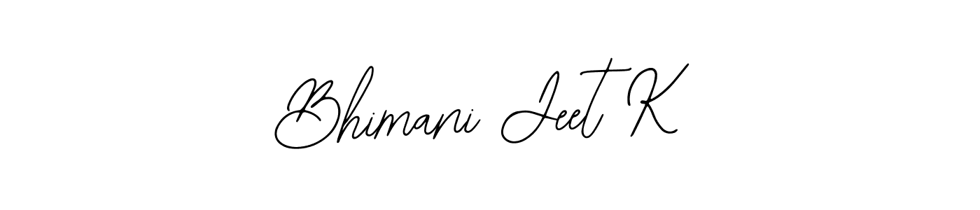 Bhimani Jeet K stylish signature style. Best Handwritten Sign (Bearetta-2O07w) for my name. Handwritten Signature Collection Ideas for my name Bhimani Jeet K. Bhimani Jeet K signature style 12 images and pictures png