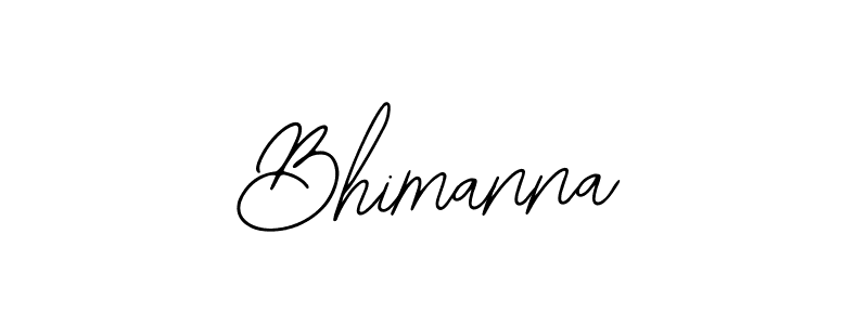 Also we have Bhimanna name is the best signature style. Create professional handwritten signature collection using Bearetta-2O07w autograph style. Bhimanna signature style 12 images and pictures png