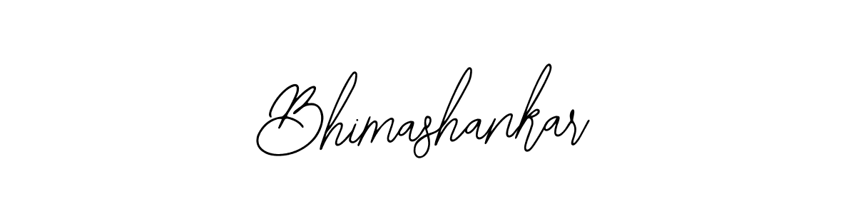 You should practise on your own different ways (Bearetta-2O07w) to write your name (Bhimashankar) in signature. don't let someone else do it for you. Bhimashankar signature style 12 images and pictures png