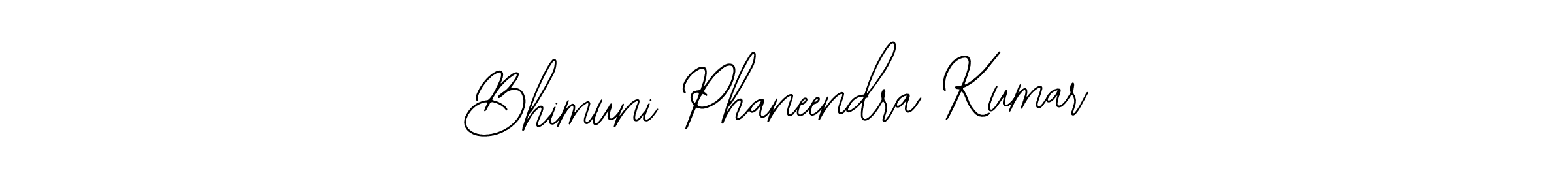 Bhimuni Phaneendra Kumar stylish signature style. Best Handwritten Sign (Bearetta-2O07w) for my name. Handwritten Signature Collection Ideas for my name Bhimuni Phaneendra Kumar. Bhimuni Phaneendra Kumar signature style 12 images and pictures png