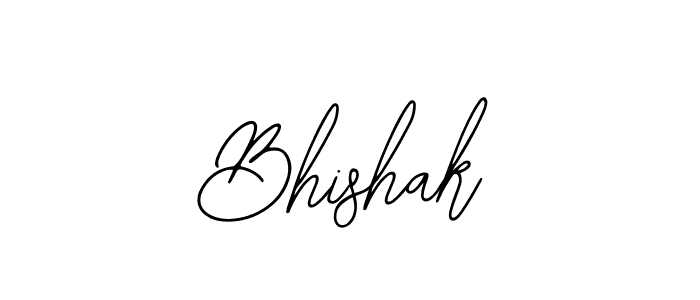 Create a beautiful signature design for name Bhishak. With this signature (Bearetta-2O07w) fonts, you can make a handwritten signature for free. Bhishak signature style 12 images and pictures png