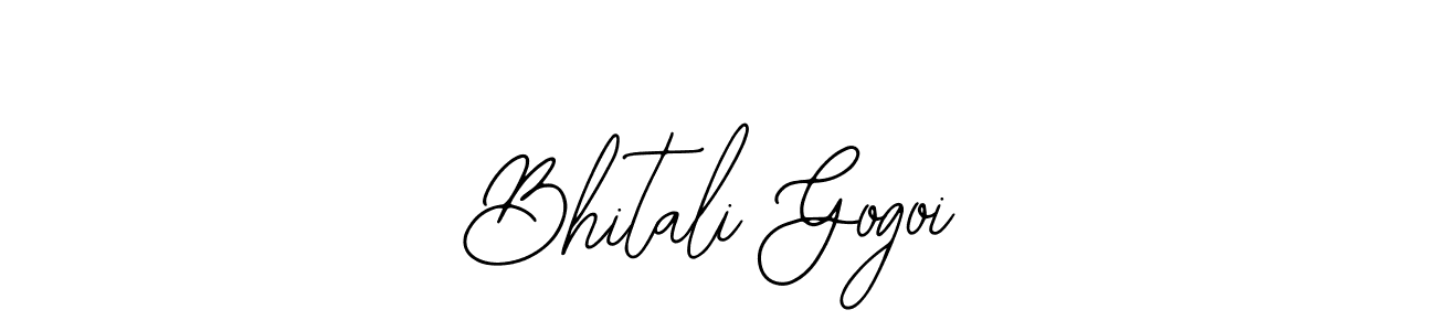 It looks lik you need a new signature style for name Bhitali Gogoi. Design unique handwritten (Bearetta-2O07w) signature with our free signature maker in just a few clicks. Bhitali Gogoi signature style 12 images and pictures png
