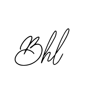 Also You can easily find your signature by using the search form. We will create Bhl name handwritten signature images for you free of cost using Bearetta-2O07w sign style. Bhl signature style 12 images and pictures png