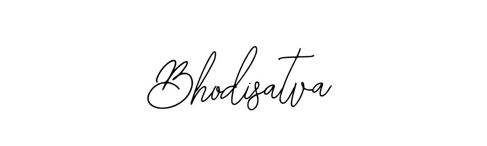 Make a beautiful signature design for name Bhodisatva. With this signature (Bearetta-2O07w) style, you can create a handwritten signature for free. Bhodisatva signature style 12 images and pictures png