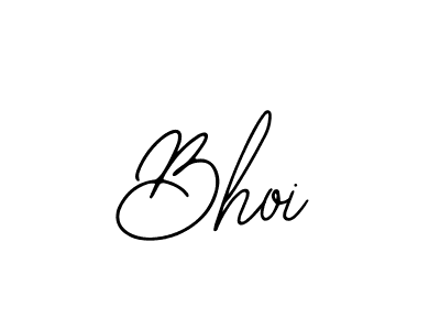 Bhoi stylish signature style. Best Handwritten Sign (Bearetta-2O07w) for my name. Handwritten Signature Collection Ideas for my name Bhoi. Bhoi signature style 12 images and pictures png
