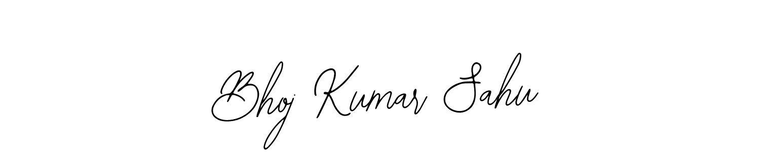 Also we have Bhoj Kumar Sahu name is the best signature style. Create professional handwritten signature collection using Bearetta-2O07w autograph style. Bhoj Kumar Sahu signature style 12 images and pictures png