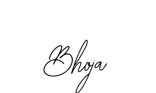 Also we have Bhoja name is the best signature style. Create professional handwritten signature collection using Bearetta-2O07w autograph style. Bhoja signature style 12 images and pictures png