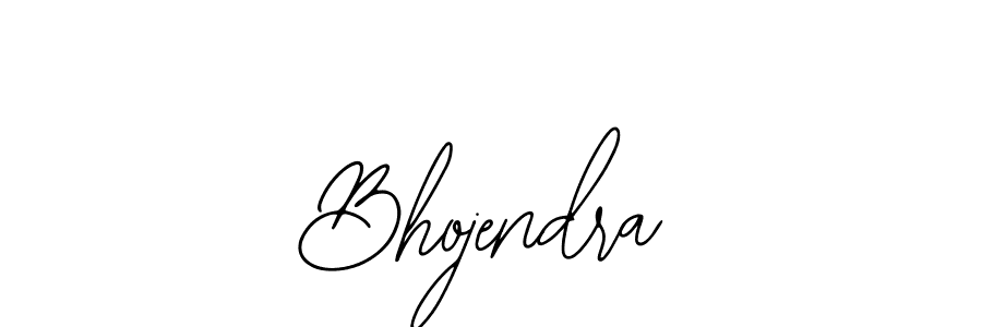 You should practise on your own different ways (Bearetta-2O07w) to write your name (Bhojendra) in signature. don't let someone else do it for you. Bhojendra signature style 12 images and pictures png