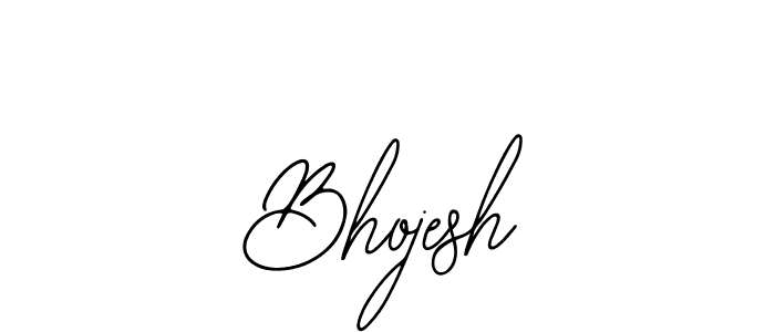 Create a beautiful signature design for name Bhojesh. With this signature (Bearetta-2O07w) fonts, you can make a handwritten signature for free. Bhojesh signature style 12 images and pictures png