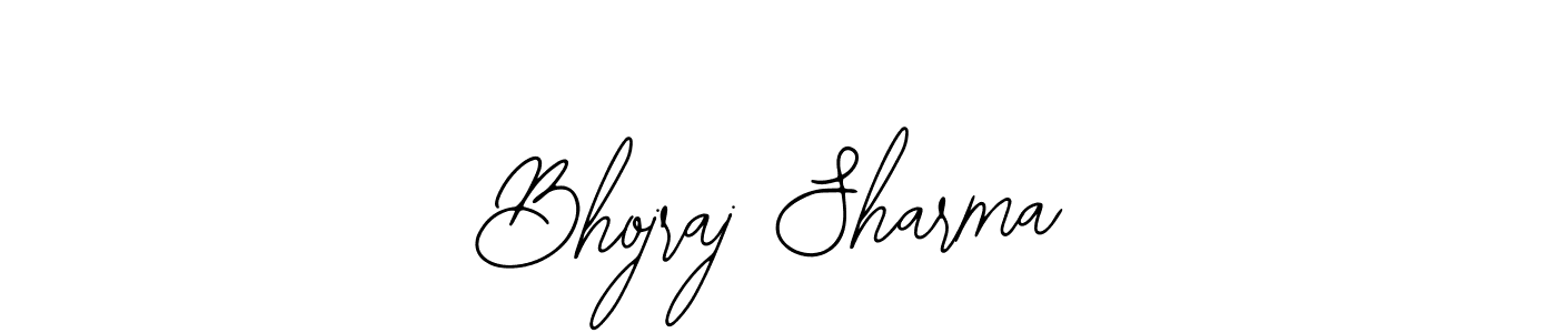 Create a beautiful signature design for name Bhojraj Sharma. With this signature (Bearetta-2O07w) fonts, you can make a handwritten signature for free. Bhojraj Sharma signature style 12 images and pictures png