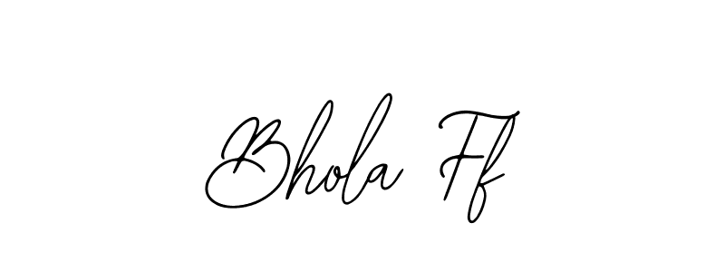 Bhola Ff stylish signature style. Best Handwritten Sign (Bearetta-2O07w) for my name. Handwritten Signature Collection Ideas for my name Bhola Ff. Bhola Ff signature style 12 images and pictures png