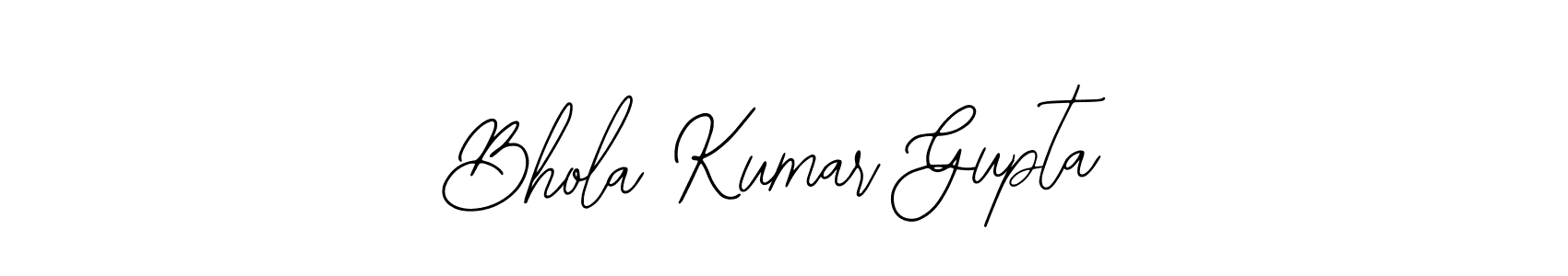 How to make Bhola Kumar Gupta signature? Bearetta-2O07w is a professional autograph style. Create handwritten signature for Bhola Kumar Gupta name. Bhola Kumar Gupta signature style 12 images and pictures png