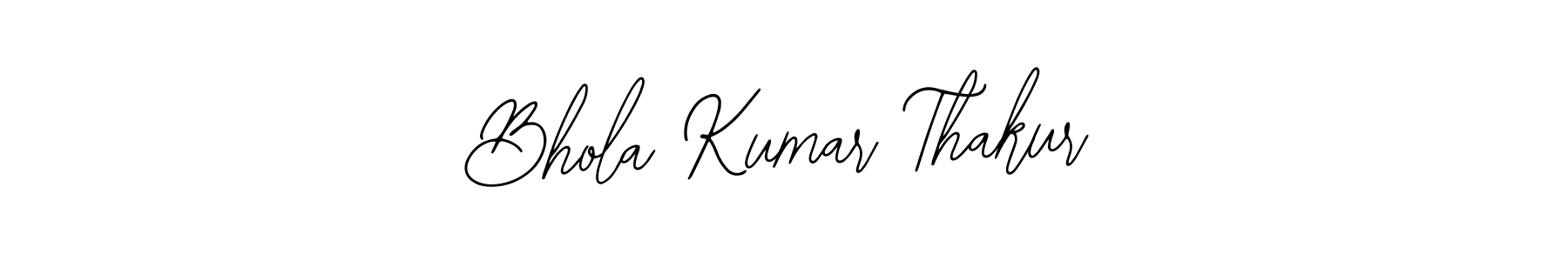 Also we have Bhola Kumar Thakur name is the best signature style. Create professional handwritten signature collection using Bearetta-2O07w autograph style. Bhola Kumar Thakur signature style 12 images and pictures png