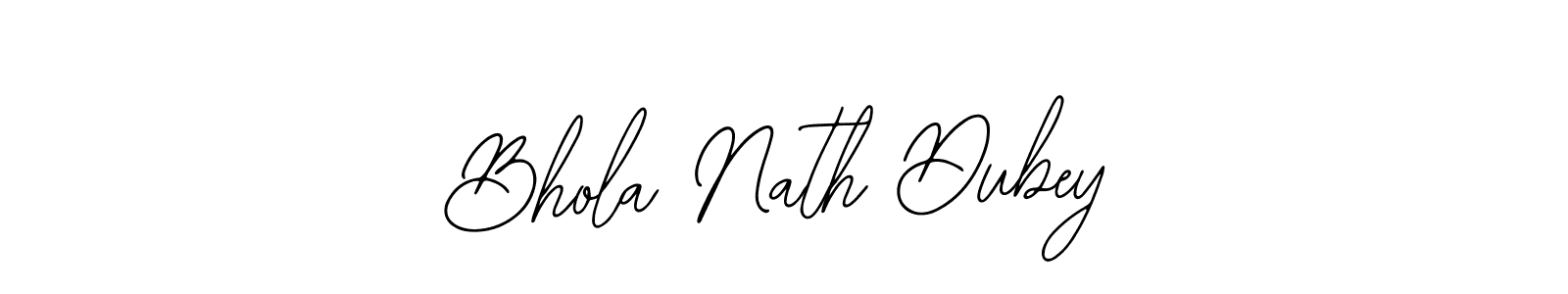 Design your own signature with our free online signature maker. With this signature software, you can create a handwritten (Bearetta-2O07w) signature for name Bhola Nath Dubey. Bhola Nath Dubey signature style 12 images and pictures png