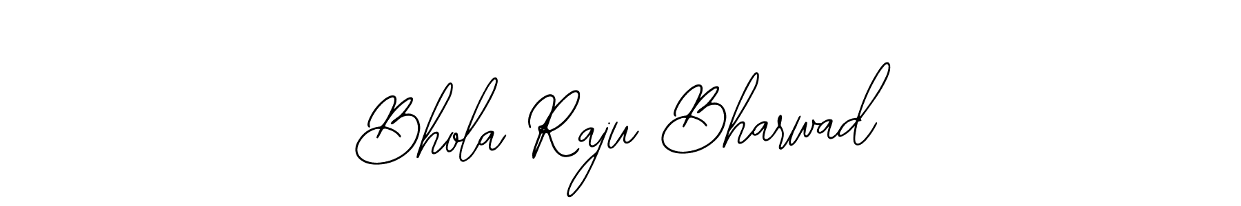 Make a beautiful signature design for name Bhola Raju Bharwad. Use this online signature maker to create a handwritten signature for free. Bhola Raju Bharwad signature style 12 images and pictures png